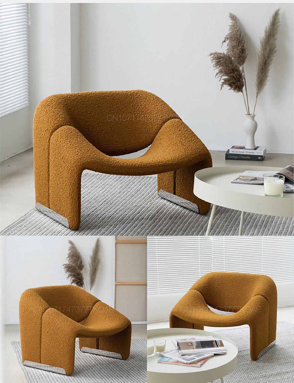 Single Sofa Chair | Modern Single Seater Sofa Chair Online, Smile Armchair Minimalist Luxury Furniture Modern Home Decor