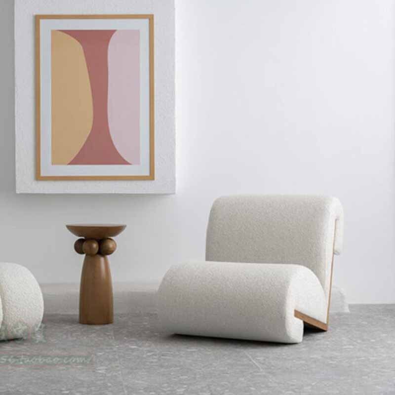 Nordic Living Room Single Sofa Gamer Balcony Design Chair Soft Seggioloni Furniture
