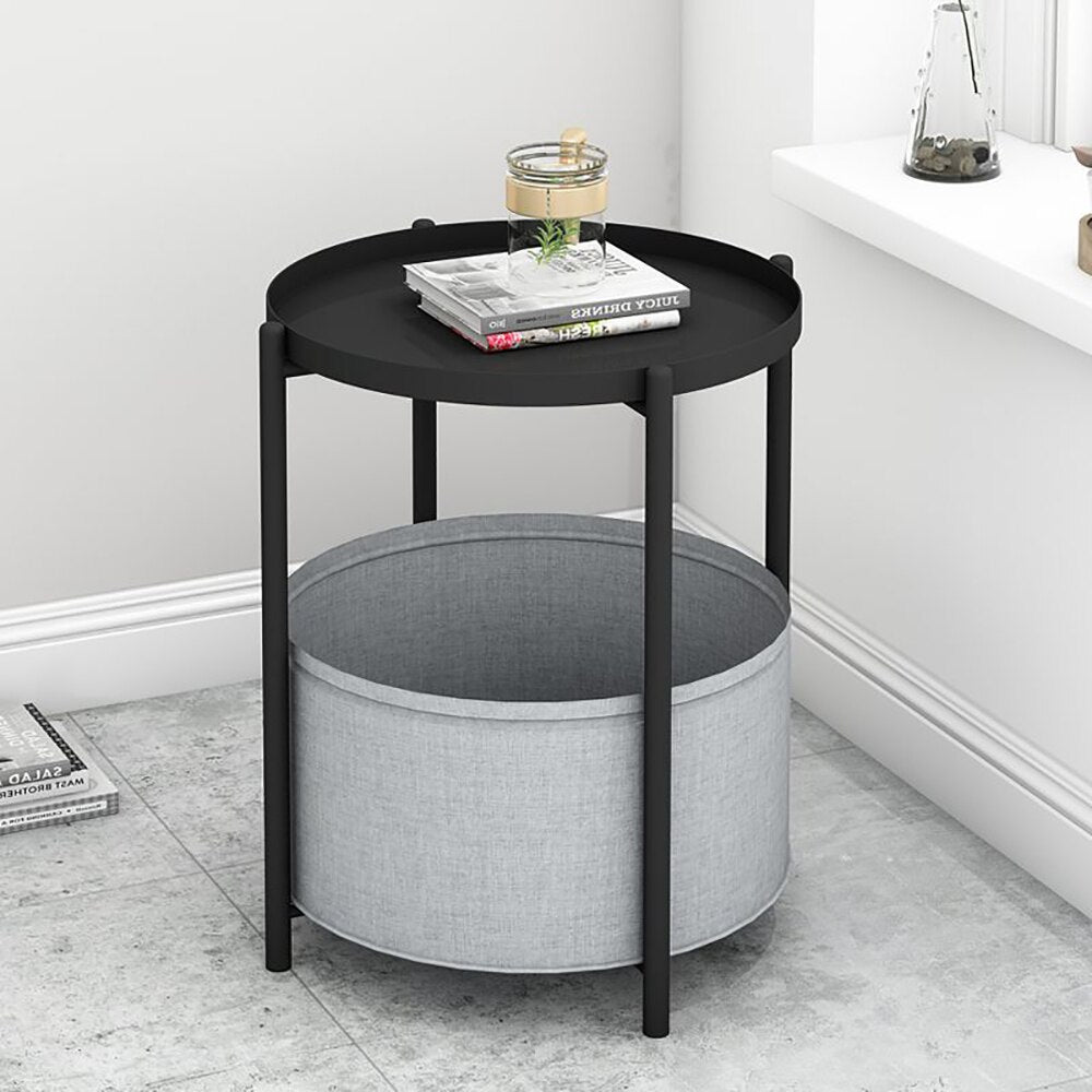 Modern Minimalist Round Side Table - Nordic Simple Small Coffee Table