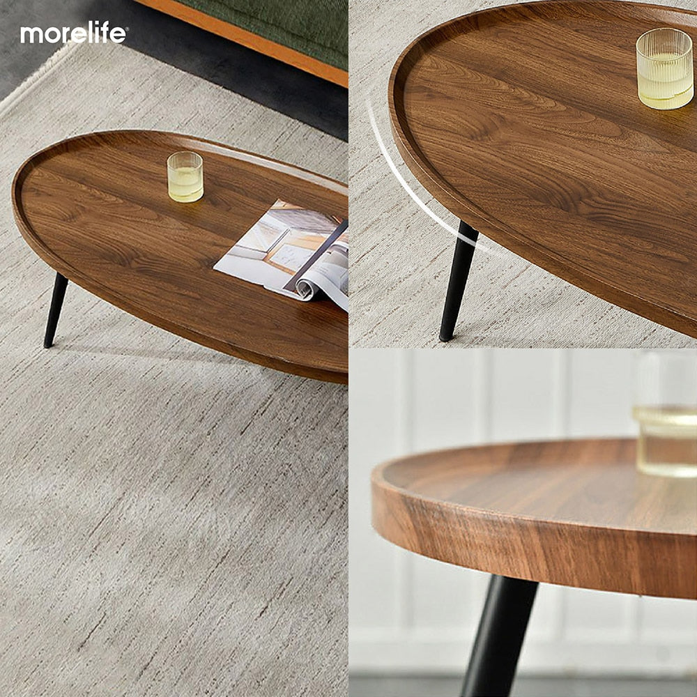 Nordic Side Table - Modern Household Round Creative Sofa Side Table with Luxury Combination