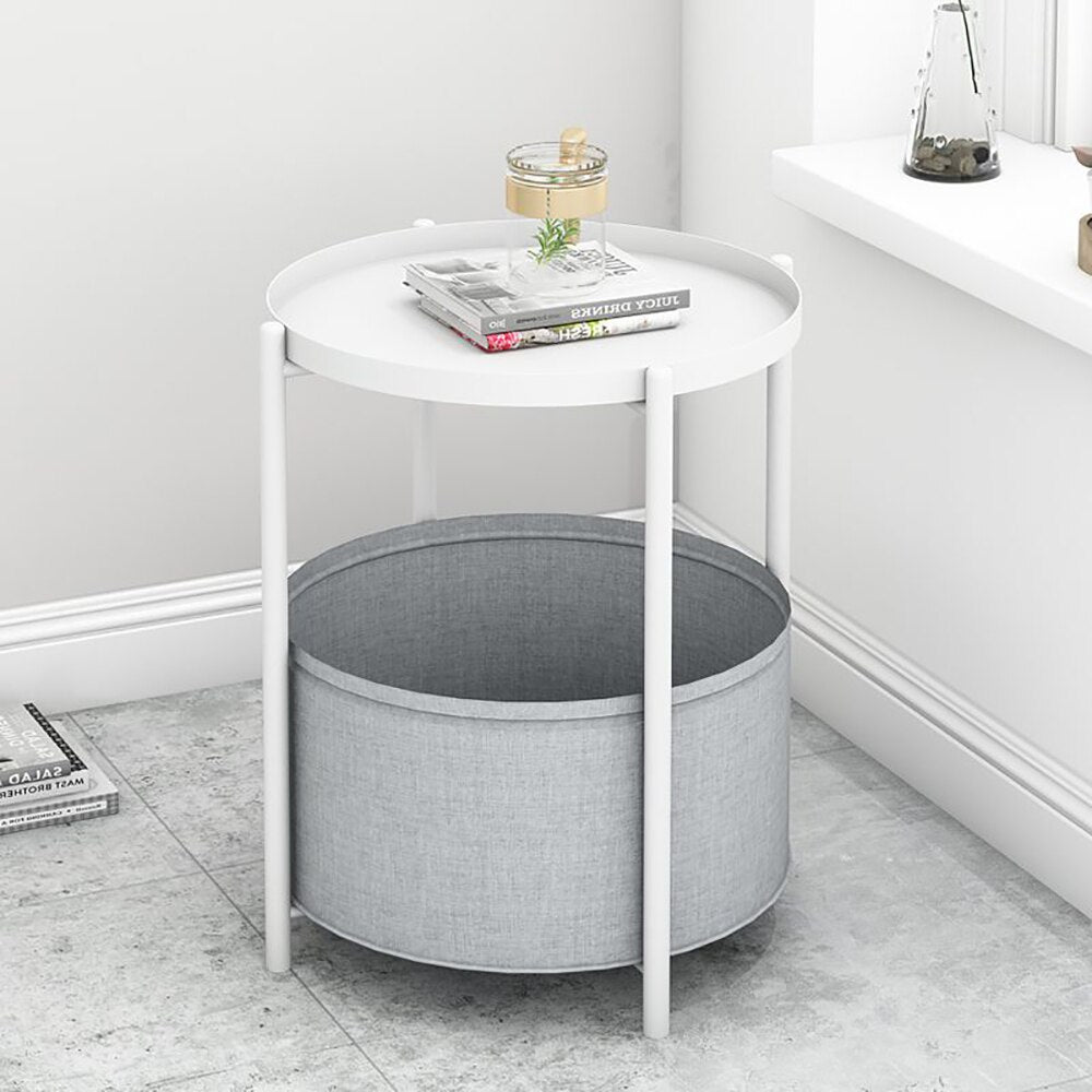 Modern Minimalist Round Side Table - Nordic Simple Small Coffee Table